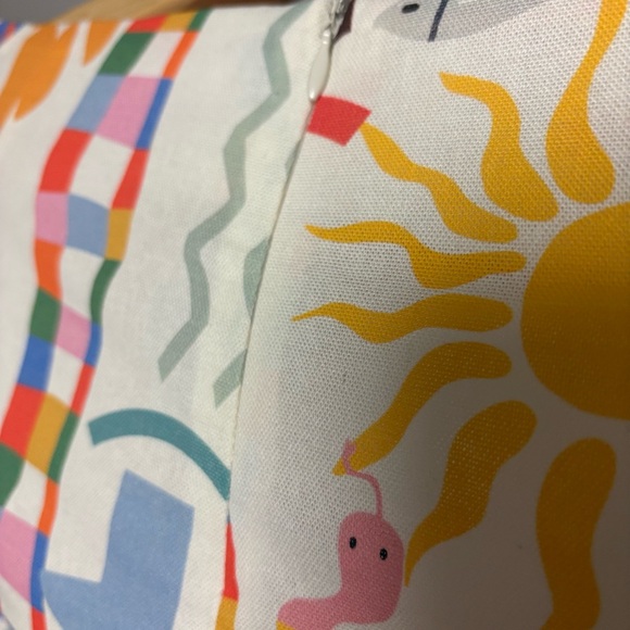 Peppermayo Mini Skirt sz6 At First Light Linen Wrap Summer Palm Beach Coastal - Picture 7 of 9